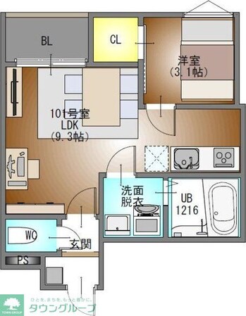 REGALEST 新瑞橋の物件間取画像